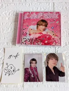 M!LK 佐野勇斗 LOVE ENG!NE ミニアルバム 佐野勇斗盤 トレカ