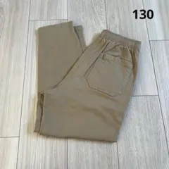 GU ボトムス パンツ チノパン シェフパンツ ベージュ 130