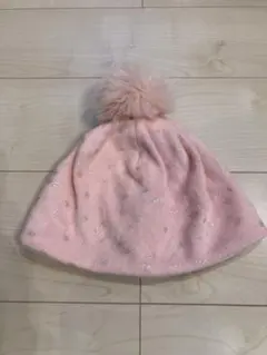 GAP KIDS ピンクニット帽