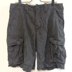 アメリカンイーグル カーゴパンツ ハーフ 31 炭 綿 ストリート お出かけのサムネイル