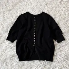 ★最終値下げ★トゥモローランドBALLSEY パールボタンカーディガン 2WAY ウールポリエステルパールコンビ 2-wayプルオーバー｜トゥモローランド