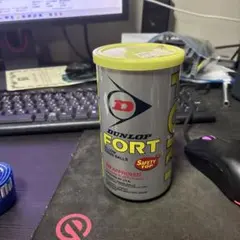 DUNLOP FORT イエローテニスボール 3個入り