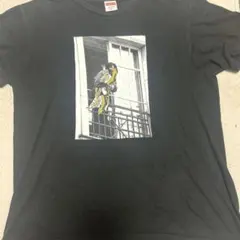 supremeグラフィックTシャツ 黒