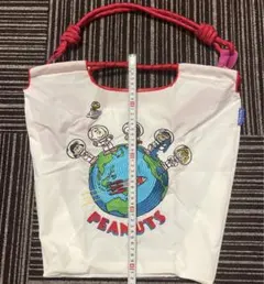 【新品未使用】阪急限定　ボールアンドチェーン　スヌーピー　エコバッグM ベージュ Ball&Chain(snoopy)(ボールアンドチェーン)｜阪急百貨店公式通販