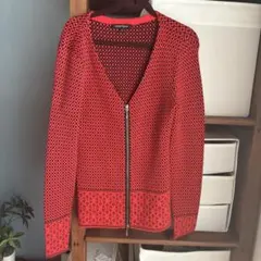 nanette lepore ジップアップニットカーディガン M
