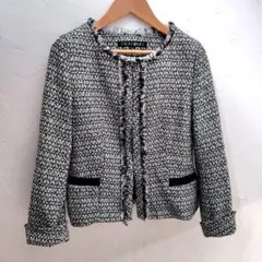 INDIVI V.A.I ツイードジャケット