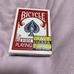 Bicycle トランプ 赤 新品‼️