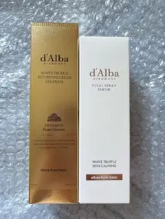 d'Alba ダルバクレンジング＆セラム 2点セットのサムネイル