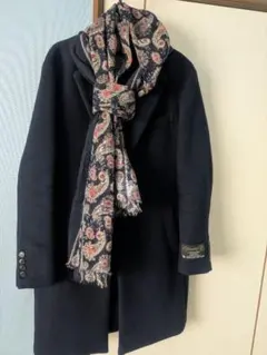 ★EDIFICE✯チェスターコート★ネイビー