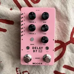Mooer D7 X2 DELAY 未使用新品 Mooer D7 X2 DELAY