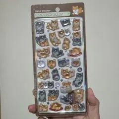 正規品　和柄　ボンボンドロップシール　芝犬