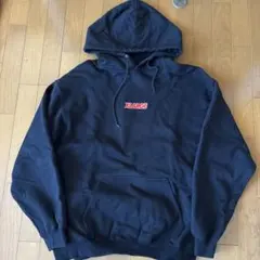 XLARGE ブラック フード付きパーカー