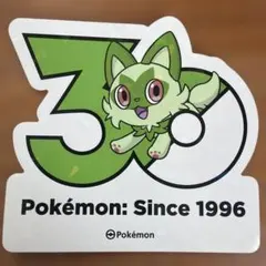 ポケモン　リーフィア　30周年　韓国　ステッカー り*あ様 ポケモン 韓国限定 30周年ロゴ ステッカー リーフィア - メルカリ