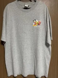激レア2007年当時物 WDW ディズニーTシャツ グレーミッキー 00s 古着