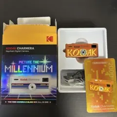 Kodak CHARMERA ミレニアム キーホルダー デジタルカメラ オレンジ