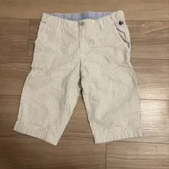 PETIT BATEAU ストライプ ハーフパンツ 140cm