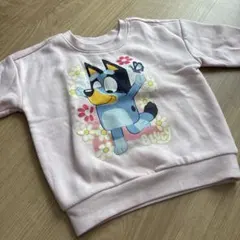 ブルーイ　ピンク　トレーナー