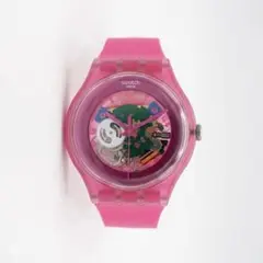 swatch 腕時計　ピンク