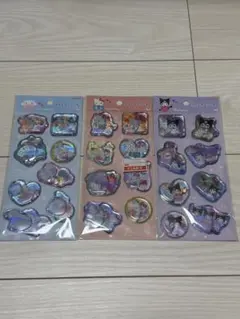 ウォーターシール　ハローキティ　シナモン　クロミ