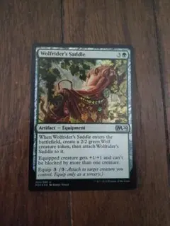 ‪☆狼乗りの鞍 Foil 英語1枚