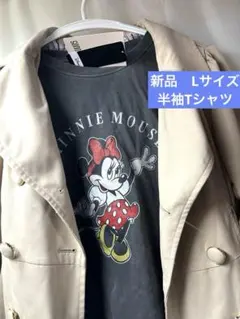 ミニーマウス　半袖　Tシャツ　ディズニー　ミニー　レトロ