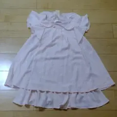 ❤新品未使用❤ mysty woman フリル フレンチスリーブワンピース❤のサムネイル