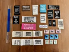 布タグ　まとめセット（大・小サイズバラバラ）