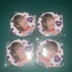 モバ 가챠 LOVELY 野中美希 缶バッジ 세트
