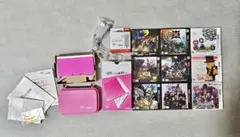 Nintendo Newニンテンドー3DSLL ピンク×ホワイト ソフトセット