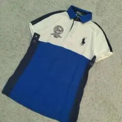ポロラルフローレン エムブレム　ビッグポニー 刺繍 ポロシャツ　チーフ・キーフ