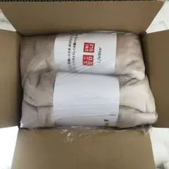 ユニクロ　年末祭　フリースブランケット　ベージュ