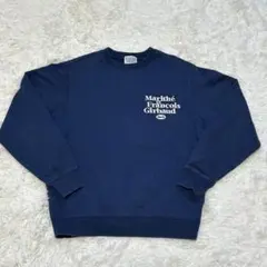 マリテフランソワジルボー 刺繍ロゴ スウェット トレーナー ネイビーのサムネイル