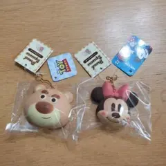 ディズニー パンスクイーズ キーホルダー 2点セット　ミニー　ロッツォ