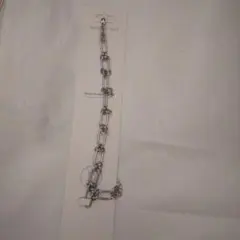 シルバーステンレスブレスレット ユニセックス