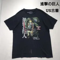 新*樹様 US古着 進撃の巨人 半袖Tシャツ アニメTシャツ ムービーT ビッグのサムネイル