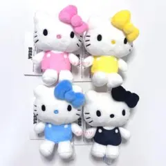 ハローキティ　マスコット　カラフルVer. プライズ　ぬいぐるみ