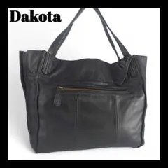 ダコタ レザー トートバッグ A4可 本革 ブラック 肩がけ 黒