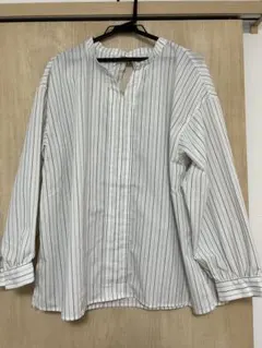 AZUL BY MOUSSY ストライプ柄 長袖ブラウスのサムネイル