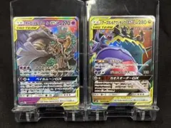特価品★オーロット&ヨノワールGX RR・アーゴヨン＆アクジキングGX RRのサムネイル