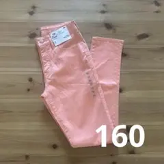 【新品・未使用】のびるっちストレッチ ツイルテーパードパンツ 160