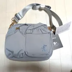 新品タグ付 ワークマン　DISNEY フリルショルダーバッグ　グレー