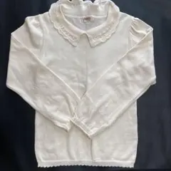 Souris 長袖カットソー 130cm ホワイト