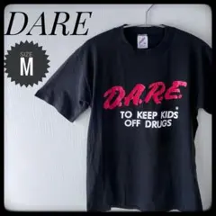 D.A.R.E JERZEES 90S USA製　薬物防止メッセージTシャツ