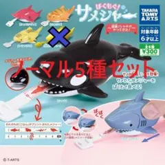 ぱくもぐ！サメジャー 〜宿敵！シャチがやってきた〜　ノーマル5種セット