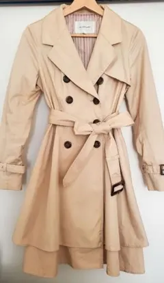 JILL by JILLSTUART ベージュ ダブルブレスト トレンチコートのサムネイル
