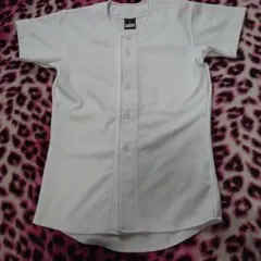 Mizuno ホワイト ユニフォーム 150 野球 練習着 上