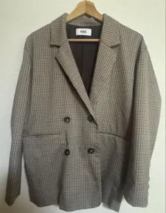 AZUL チェック柄 ジャケット