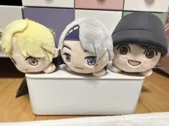 BTS Tiny TAN ググ、ジミン、Vねそべりマスコット　3体セット