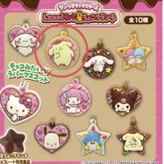 【新品未使用】サンリオ　手作りチョコ風ラバーマスコット