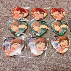 あんスタ 中国 鉄虎 翠 千秋 宝石心晴 缶バッジ